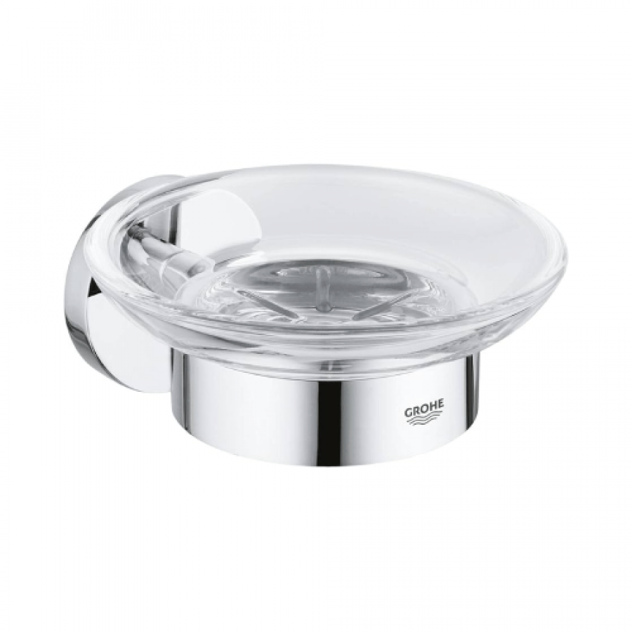 Sanitary Sources Essentials Glass/soap dish holder 40369