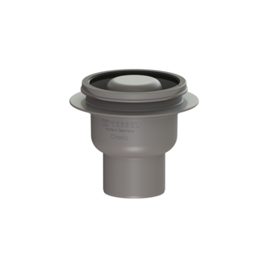 Sanitary Sources Kessel Drain body Classic bathr. drain Sys 100, DN 70, Vert. outlet, OT 50 mm (40270)
