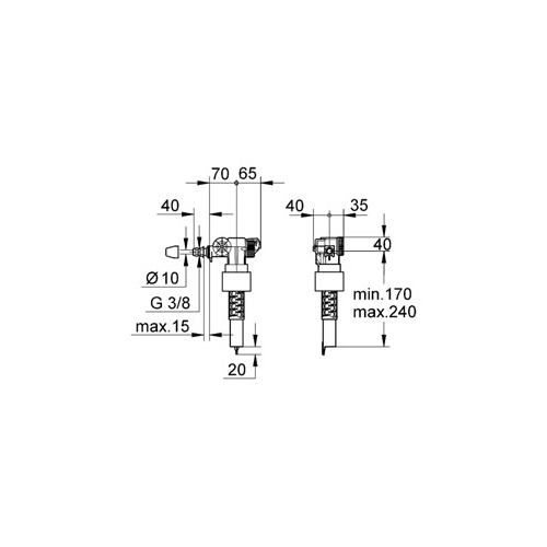 Filling valve 37095