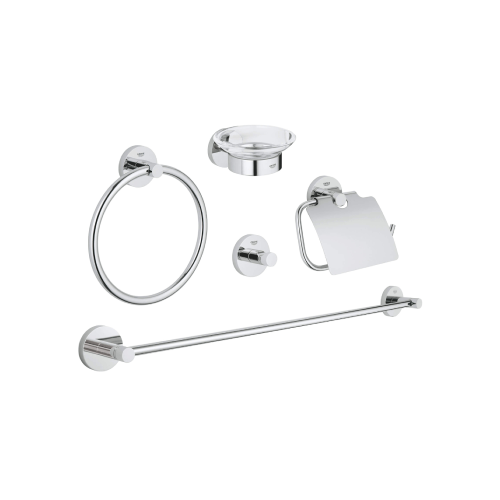Essentials Master bathroom accessories set 5-in-1 40344