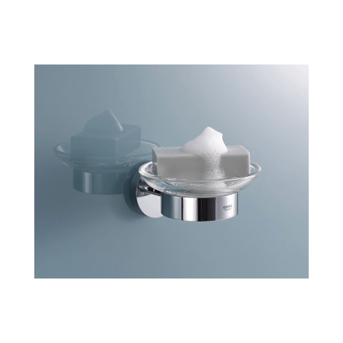 Essentials Glass/soap dish holder 40369