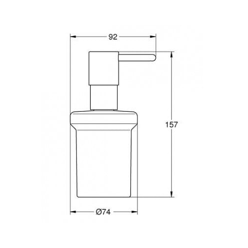 Essentials Soap dispenser 40394