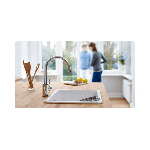 Concetto 1 Hole High Rise Hand Mixers 32661