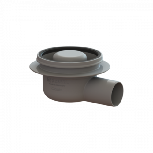 Kessel Drain body Classic bathr. drain Sys 100, DN 50, Horiz. outlet, OT 50 mm (40150)