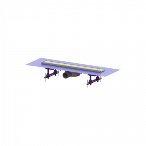 Kessel Shower channel Linearis Compact L: 550 mm, DN 50, WaD, 304 SST cov., K 3 (45600.61M)
