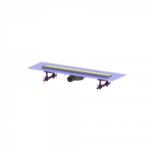 Kessel Shower channel Linearis Compact L: 650 mm, DN 50, WaD, 304 SST cov., K 3 (45600.62M)