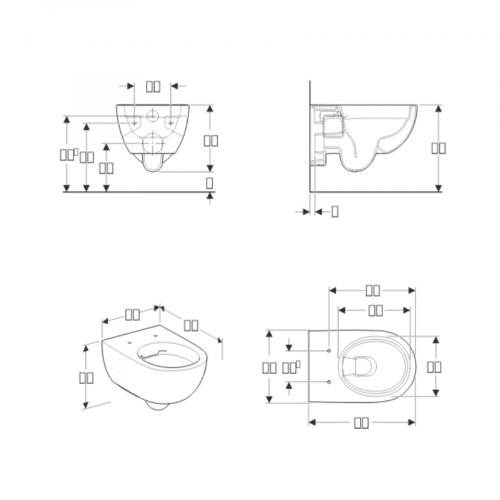 Kolo nova pro premium wc N29100