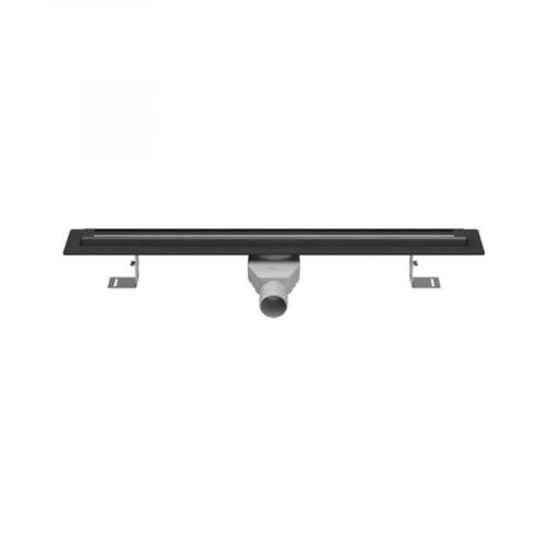 Chudej Linear floor drain slim line black 600MM Swivel siphon D50 Black MCH600SB